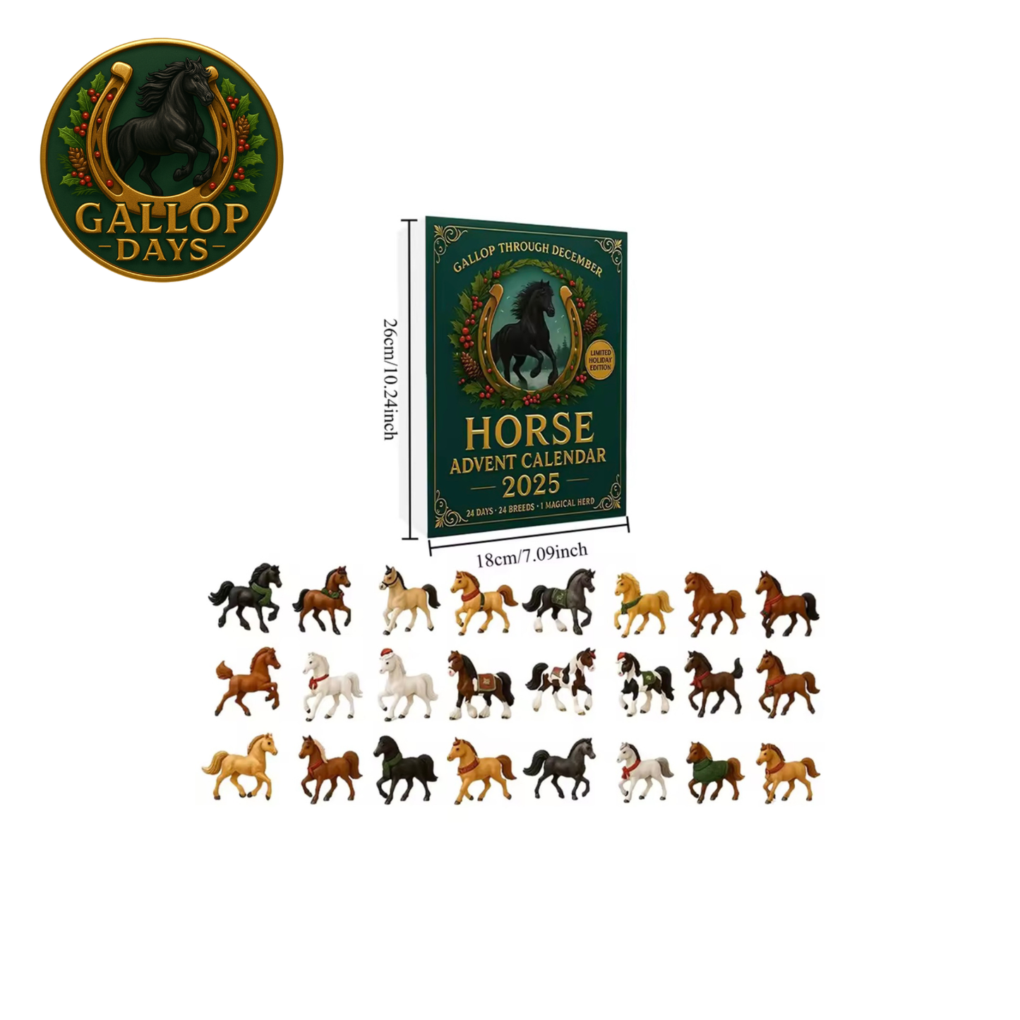 GallopDays™ Horse Advent Calendar